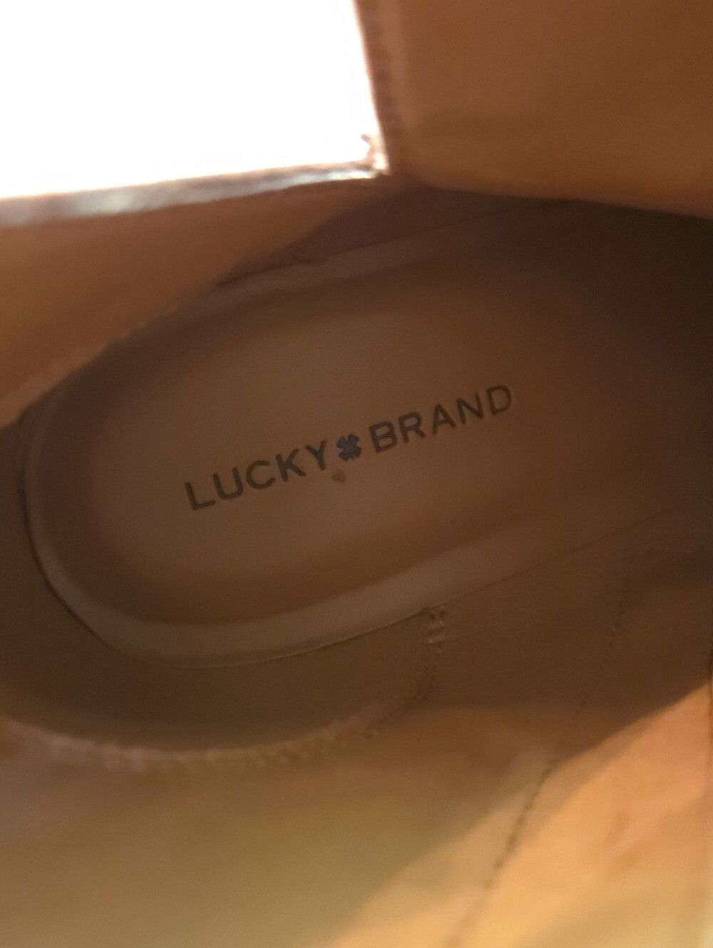 Lucky Brand Banterr Leather Ankle Booties Size 10M - Picture 5 of 5